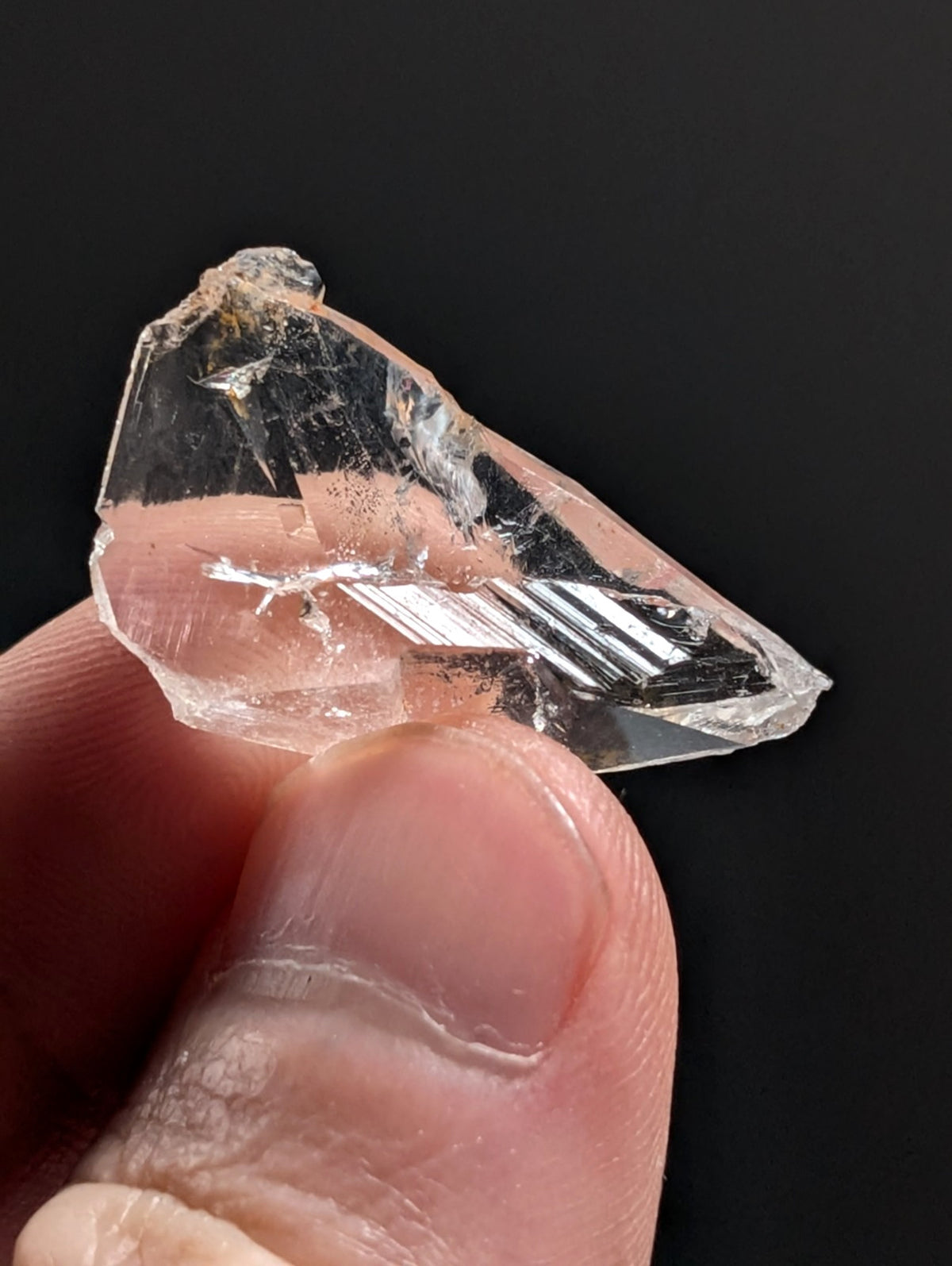 Unique Quartz Crystal Oddity, Double Terminated, Garland County, Arkansas, USA