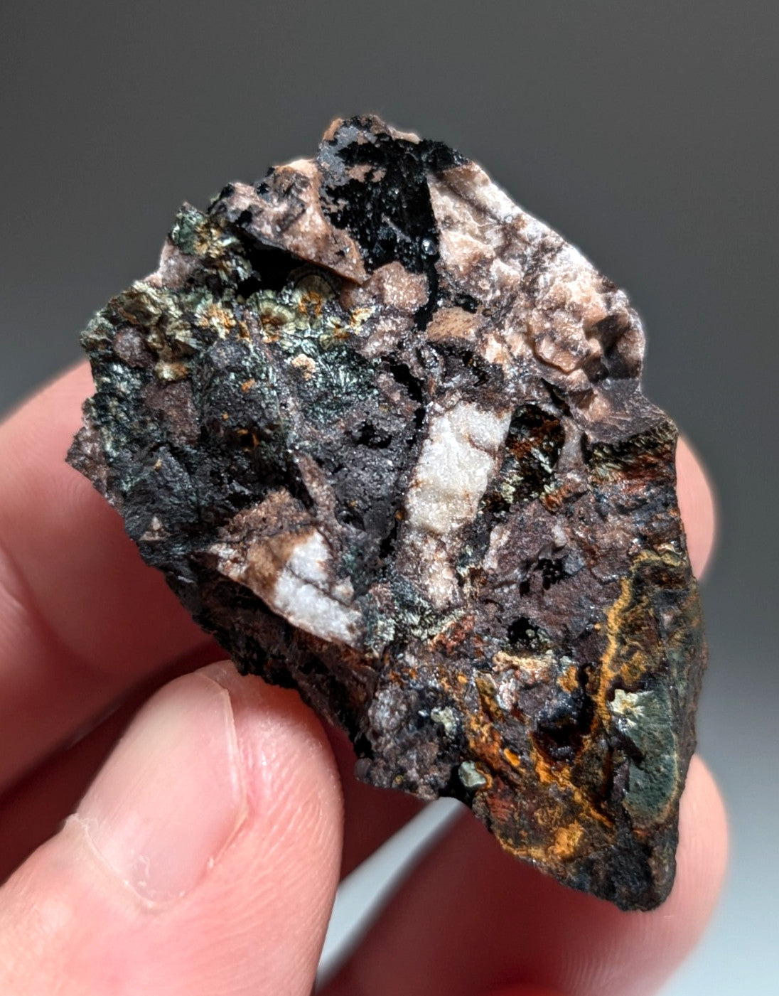 Rare Kidwellite specimen - Coon Creek Mine, Polk County, Arkansas, USA