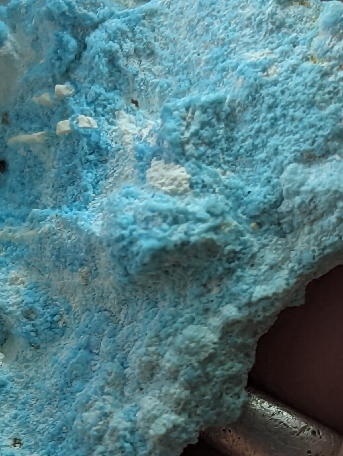 Raw Turquoise from Porter Mountain, Polk County, Arkansas - ex Henry Delinde