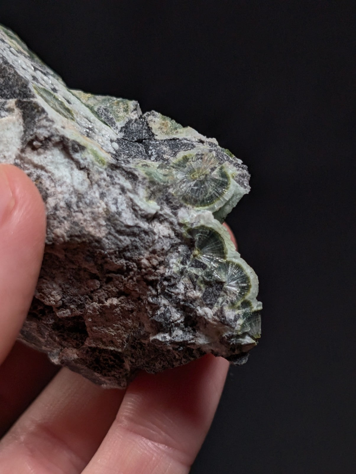 A+++ UV Reactive Wavellite -Old Stock- Mauldin Mountain, Arkansas, USA, RARE!