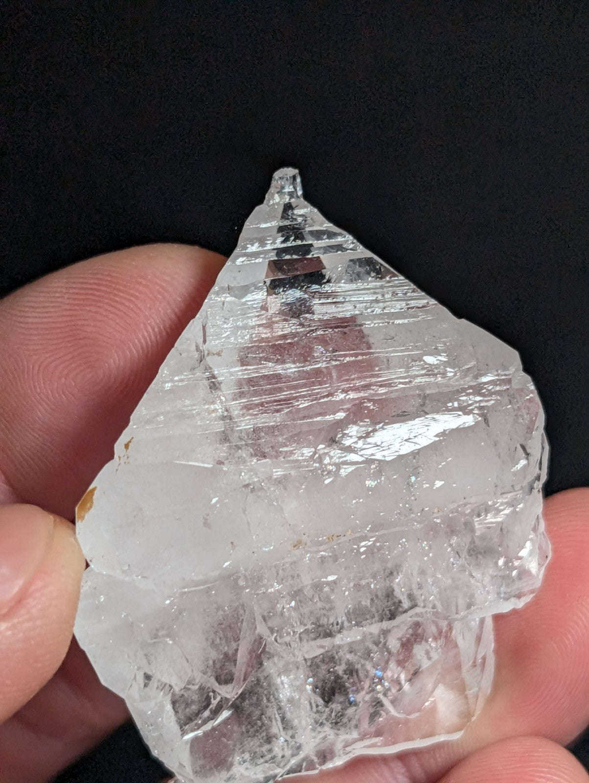 Unique Quartz Crystal Oddity, Double Terminated, Garland County, Arkansas, USA