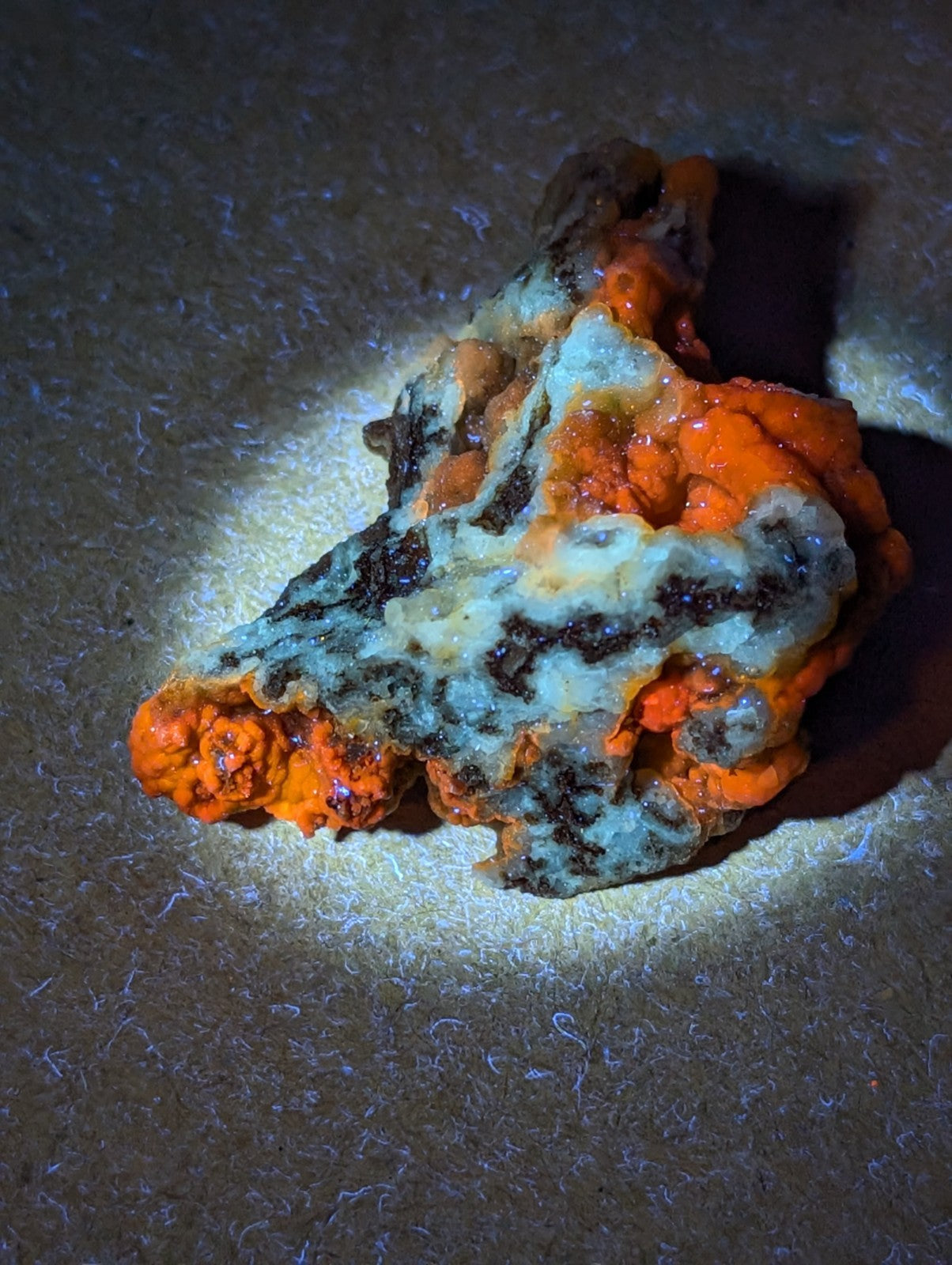 Turkey Fat Smithsonite, Rush Mining District, Marion Co, Arkansas, UV Reactive!!