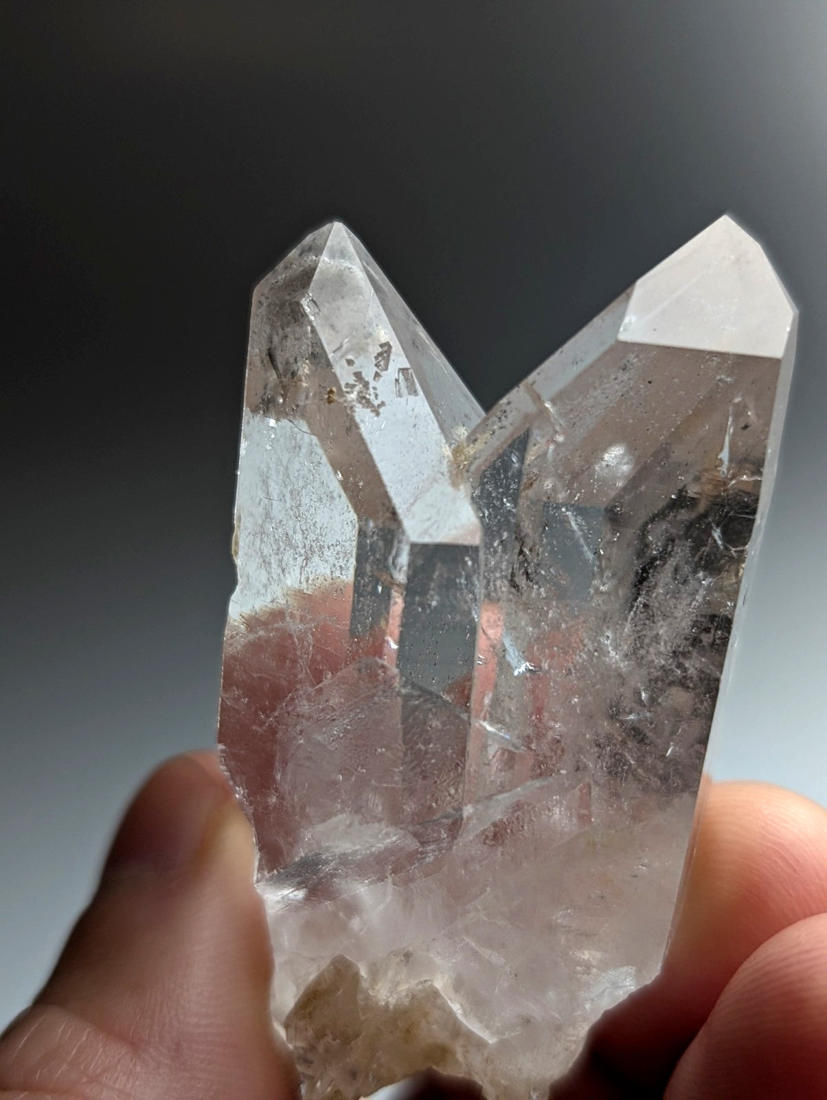 VERY Unique Phantom Quartz Crystal Points, Garland County, Arkansas, USA, A++