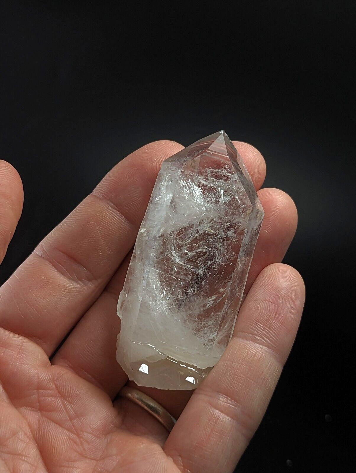Unique Quartz Crystal Point,Strange Old Stock,Garland County, Arkansas, Scepter?