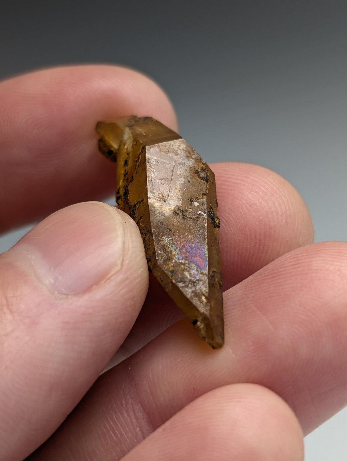 Unique Quartz Crystal Point, Double Terminated, Garland County, Arkansas, USA