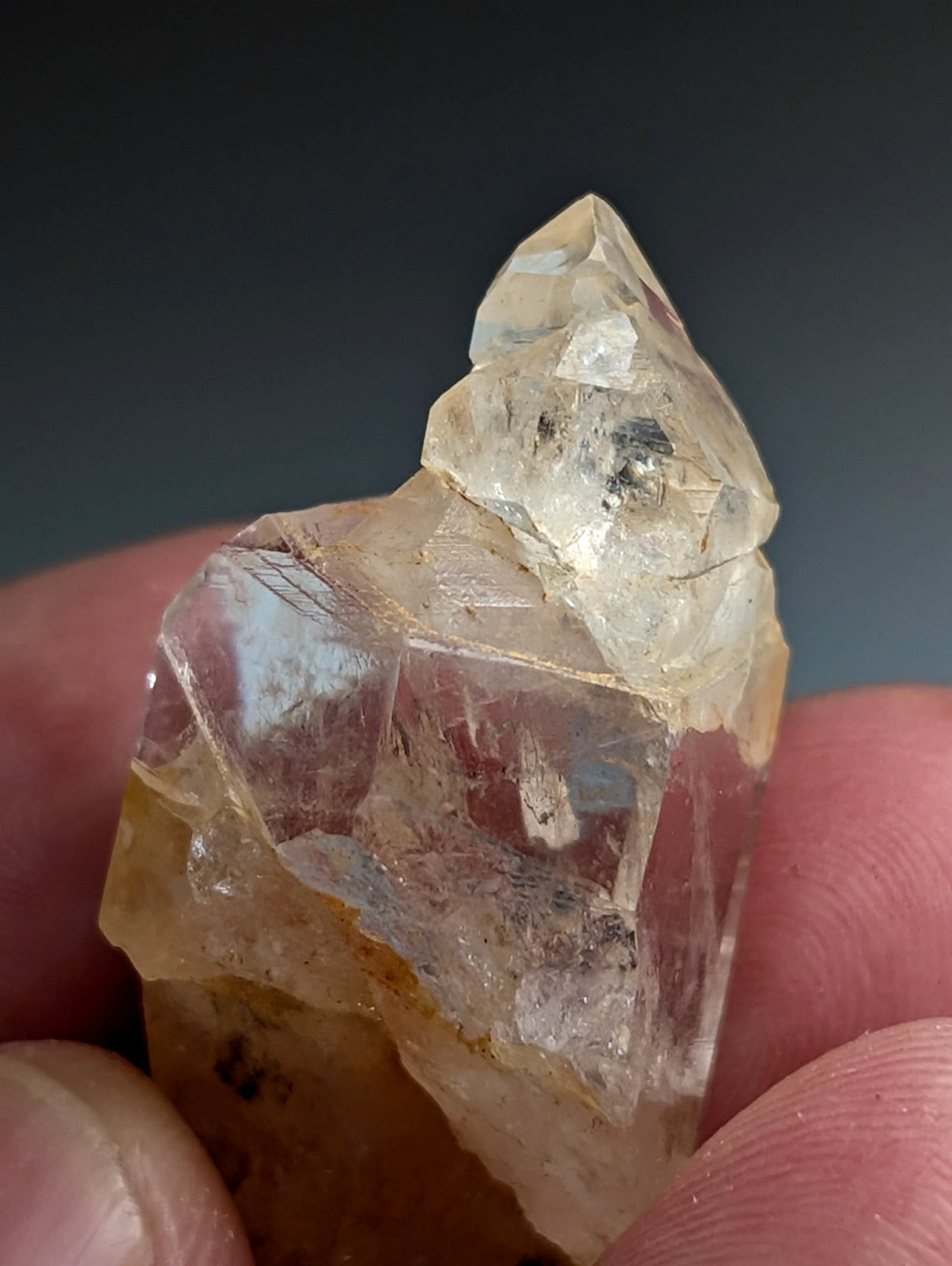 VERY Unique Quartz Crystal Point, Old Stock, Montgomery County, Arkansas, USA