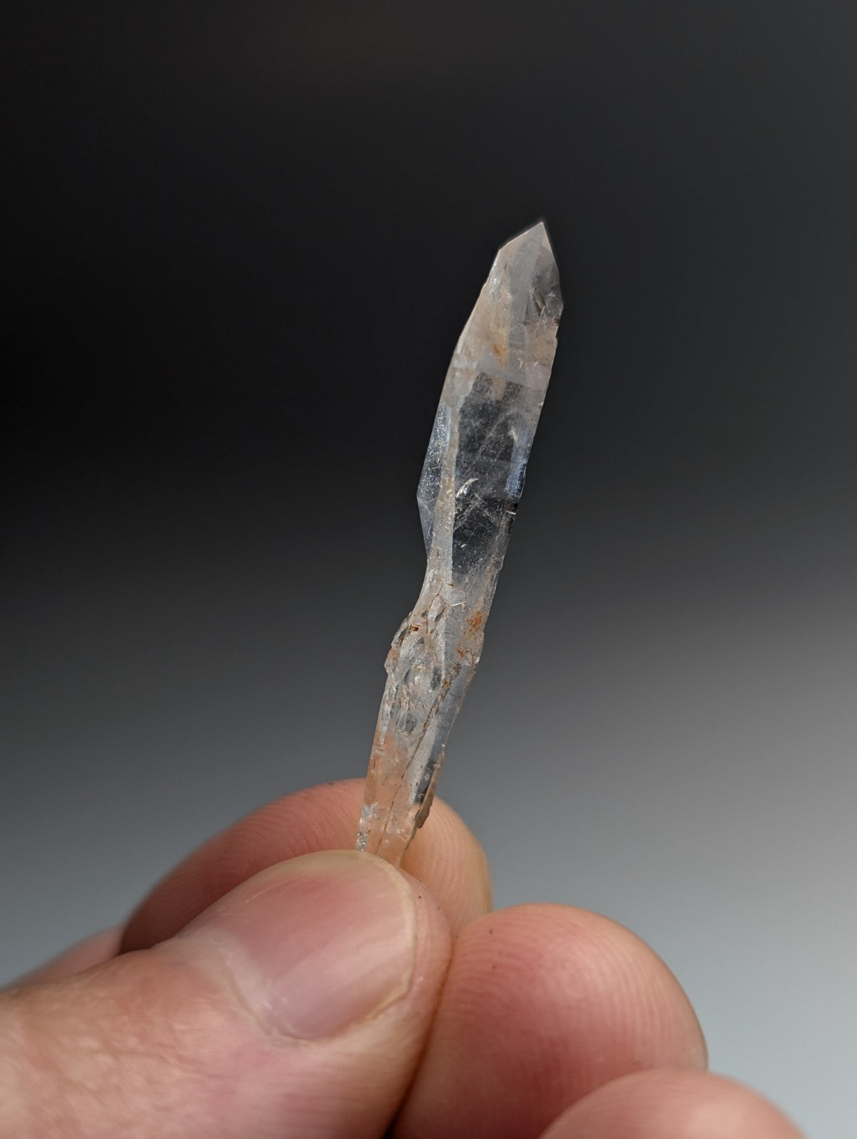 Unique Quartz Crystal Point, Double Terminated, Garland County, Arkansas, USA