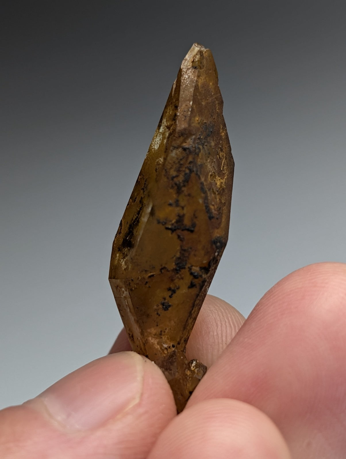 Unique Quartz Crystal Point, Double Terminated, Garland County, Arkansas, USA