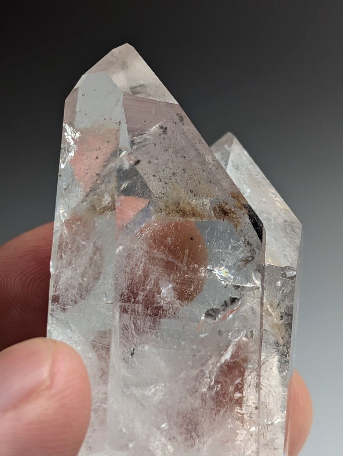 VERY Unique Phantom Quartz Crystal Points, Garland County, Arkansas, USA, A++