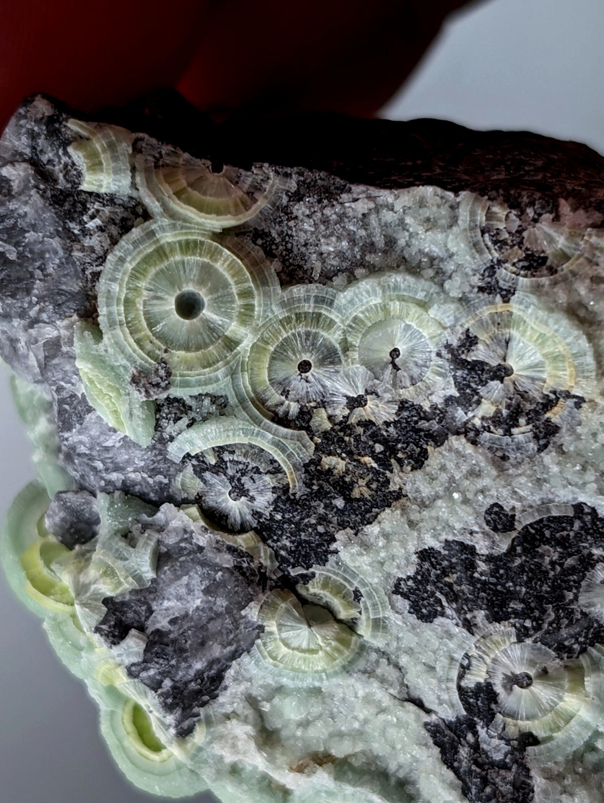 A+ Green Wavellite - Fantastic Old Stock - Mauldin Mountain, Arkansas, USA