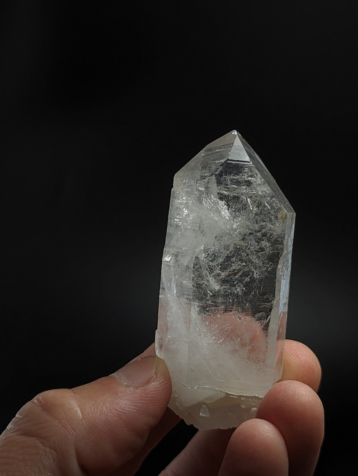 Unique Quartz Crystal Point,Strange Old Stock,Garland County, Arkansas, Scepter?