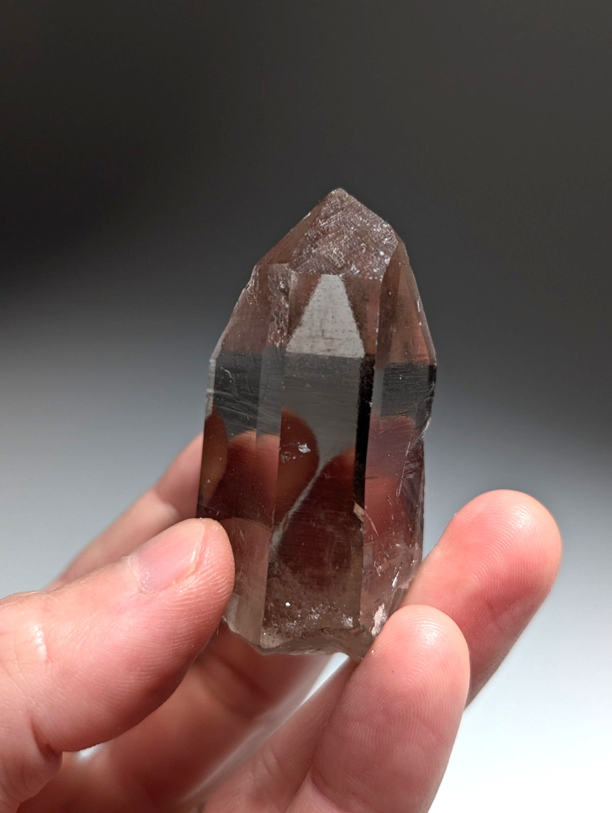 Natural Smoky Quartz Crystal w/Very unique inclusions, Garland Co. Arkansas RARE