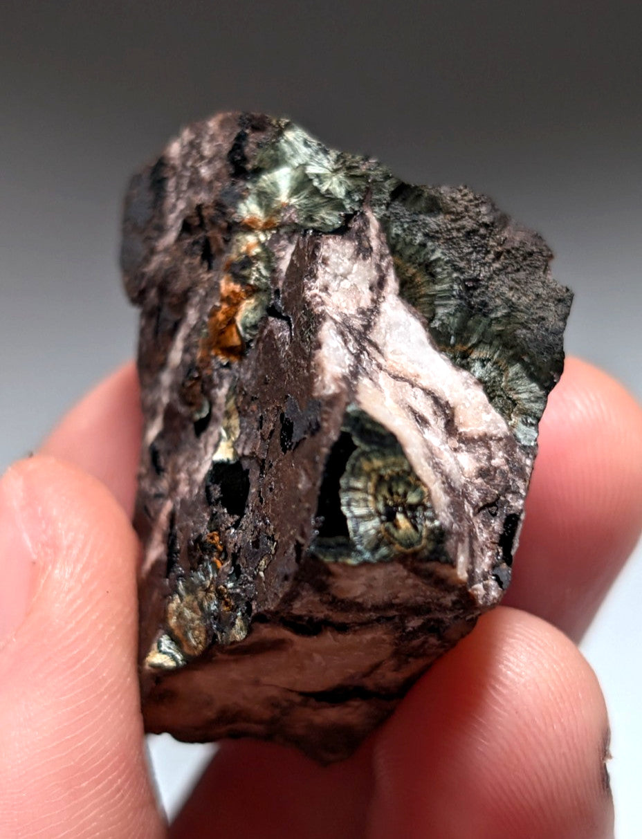 Rare Kidwellite specimen - Coon Creek Mine, Polk County, Arkansas, USA