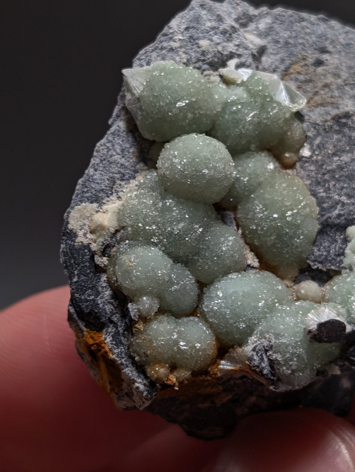 A+ UV Reactive Wavellite -Fantastic Old Stock- Mauldin Mountain, Arkansas, Rare