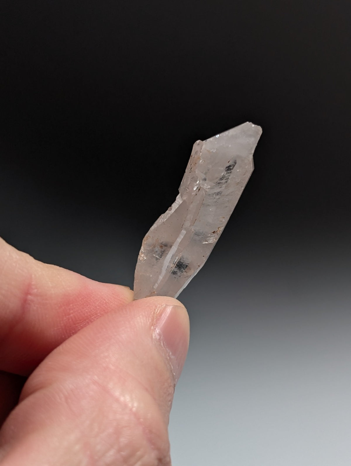 Set of 3 Arkansas Quartz Crystals (Fadens, etc) Montgomery County, Unique & OOAK