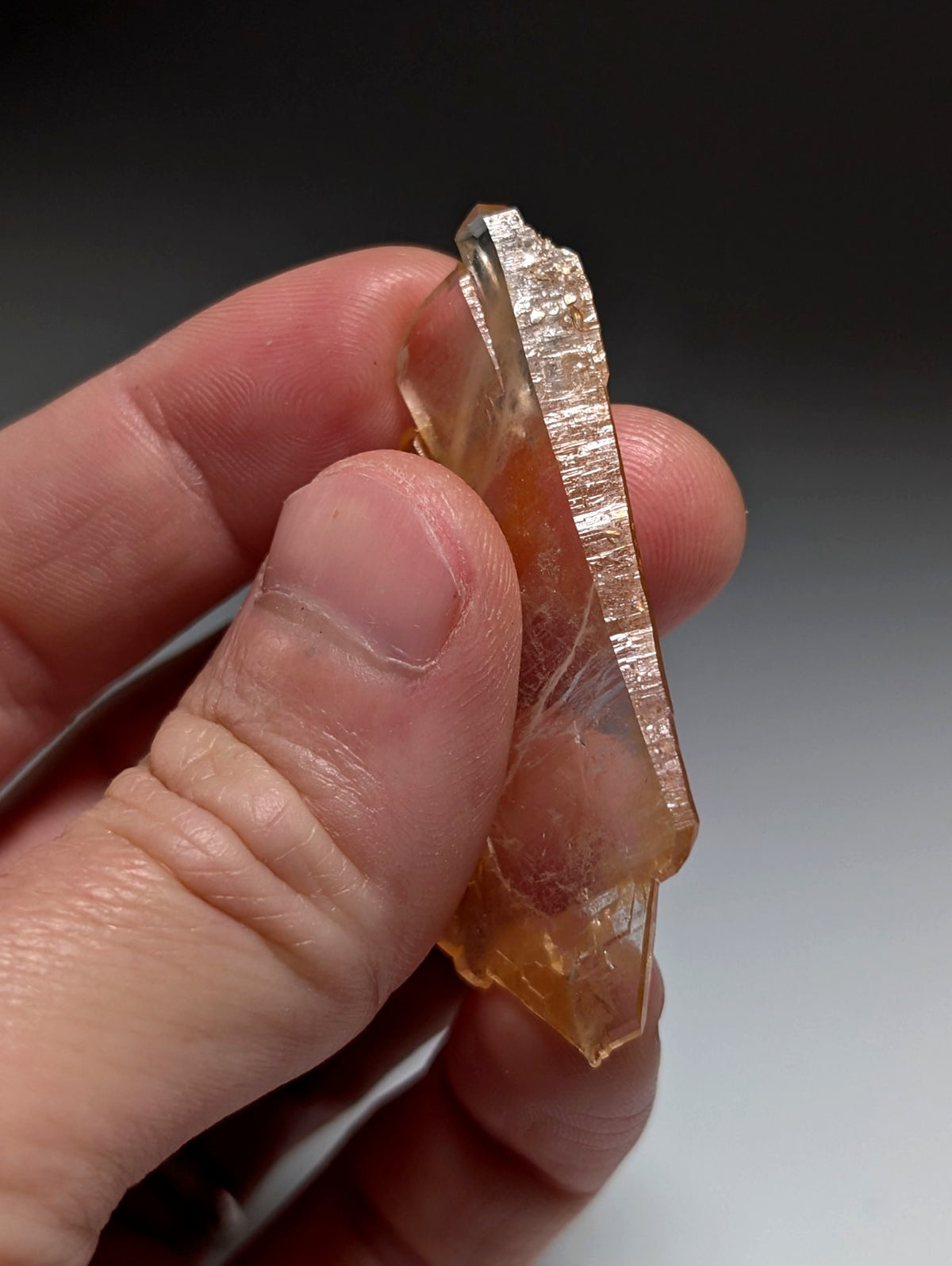 VERY Unique Faden Sheet Quartz Crystal, Garland County, Arkansas, USA, A+