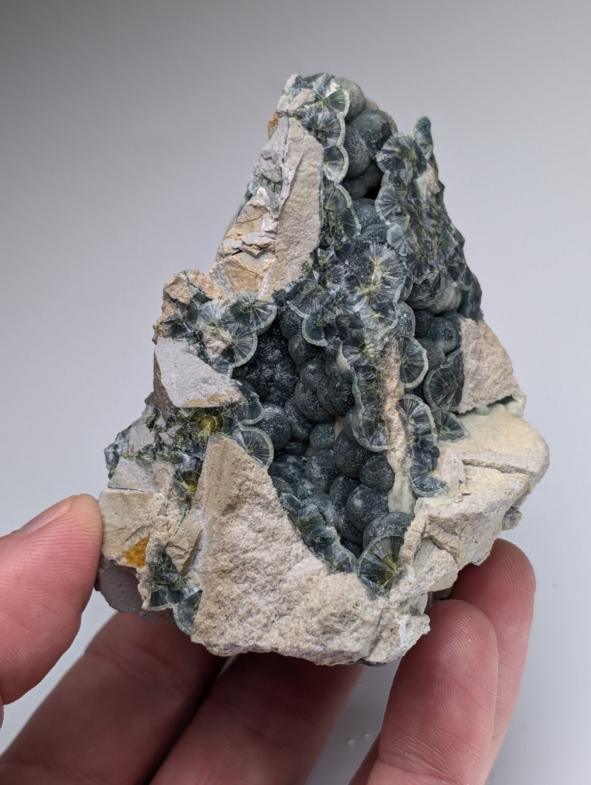 A+++ Blue-Green Wavellite - Old Stock - Delinde Claim - Garland County, Arkansas