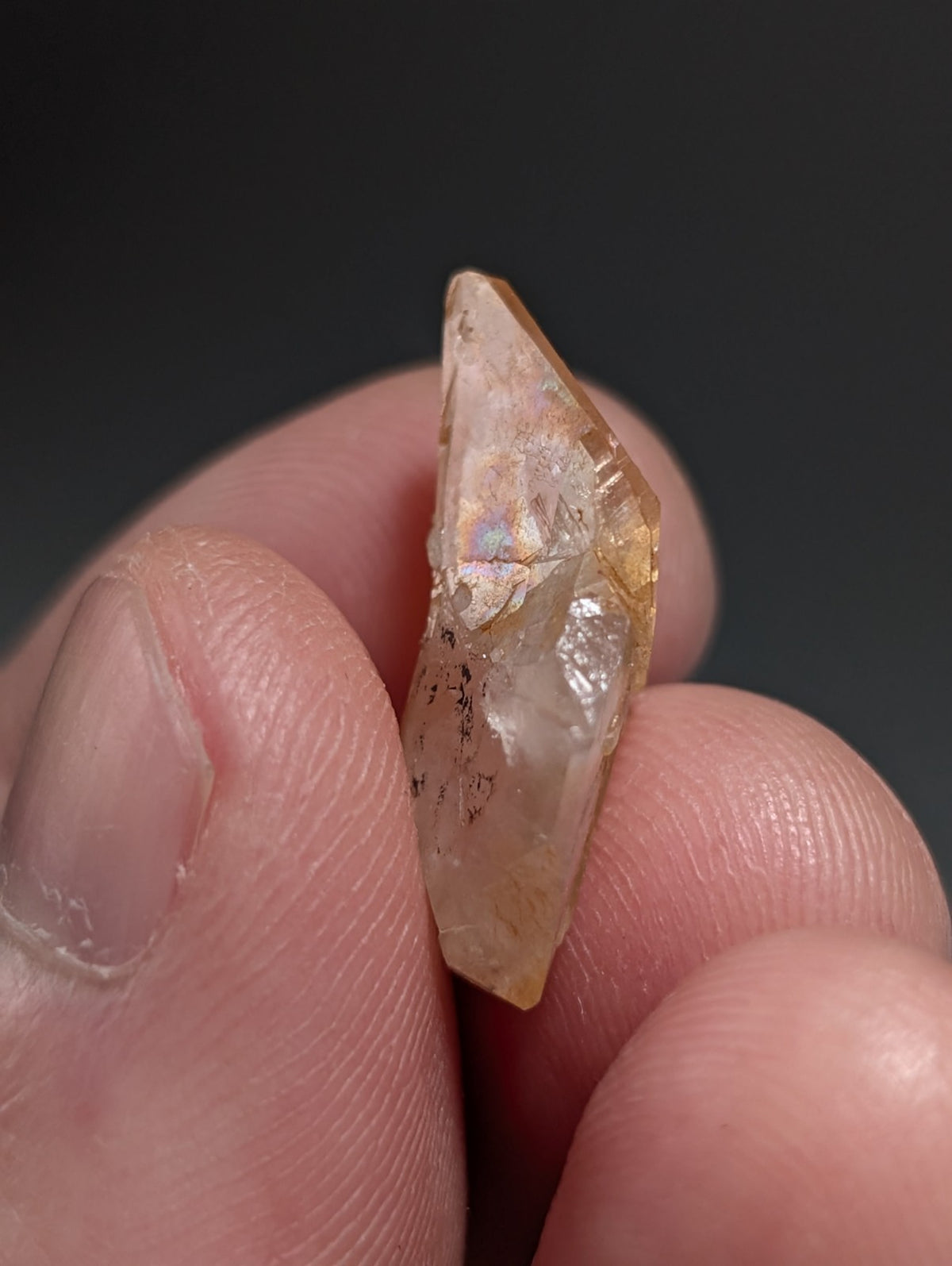 Unique Quartz Crystal Oddity, Double Terminated, Garland County, Arkansas, USA