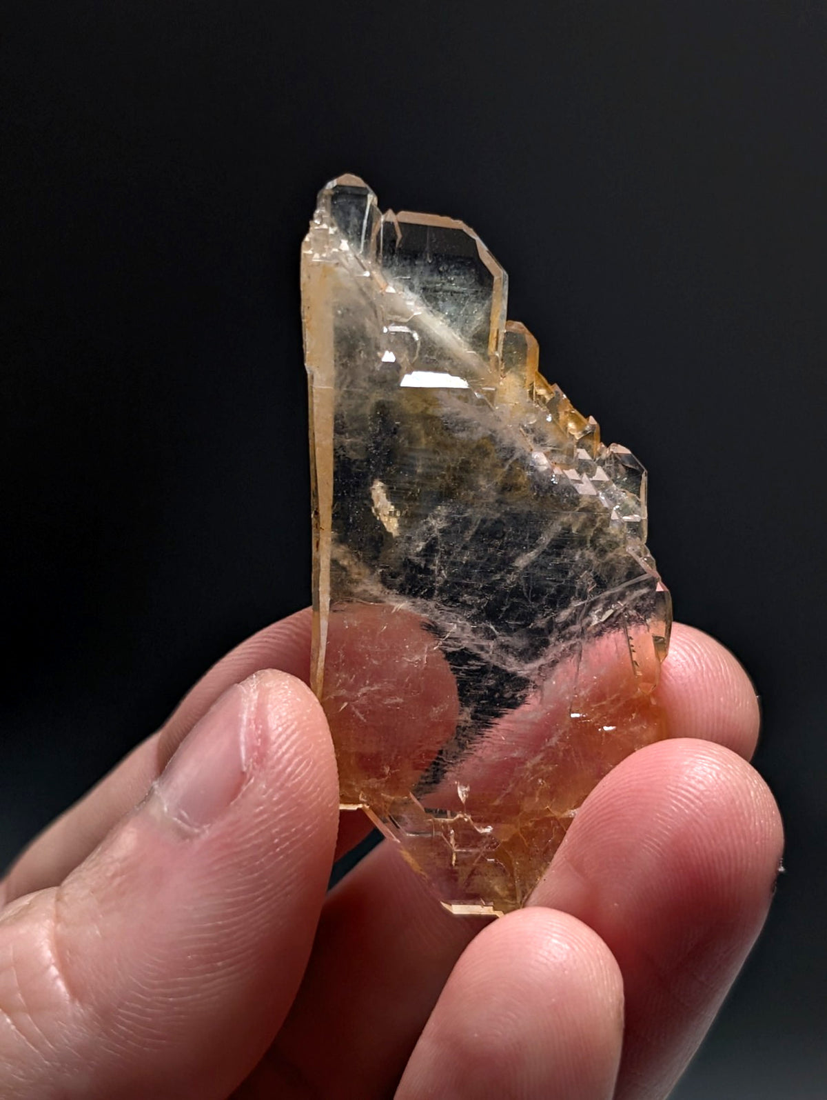 VERY Unique Faden Sheet Quartz Crystal, Garland County, Arkansas, USA, A+