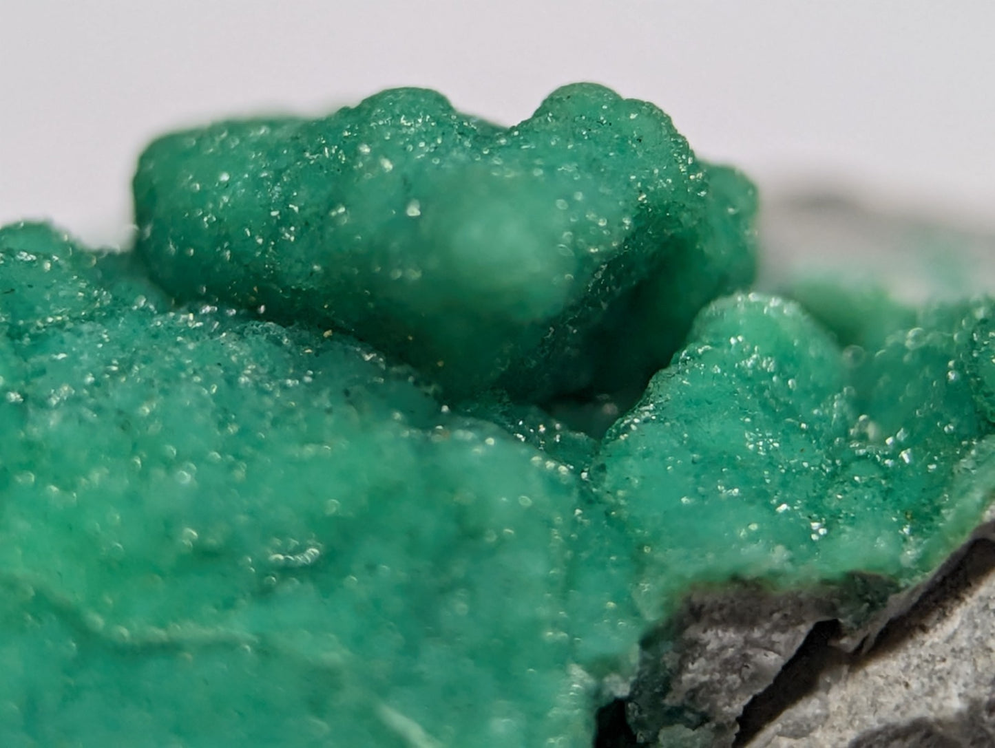 A+++ Variscite, Old Stock, Delinde Claim, Garland County, Arkansas, w/ base