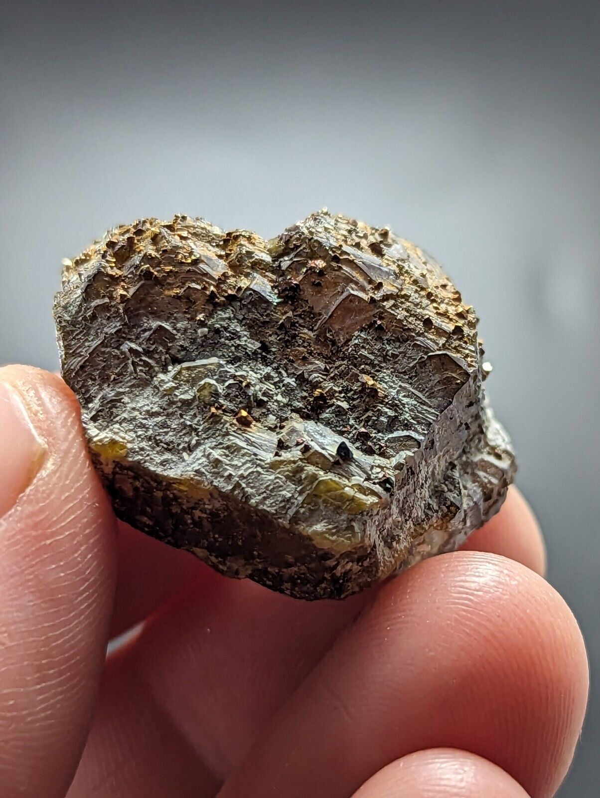 Sphalerite w/ Chalcopyrite, Lucky Dog Mine, Searcy County, Arkansas, Old Stock