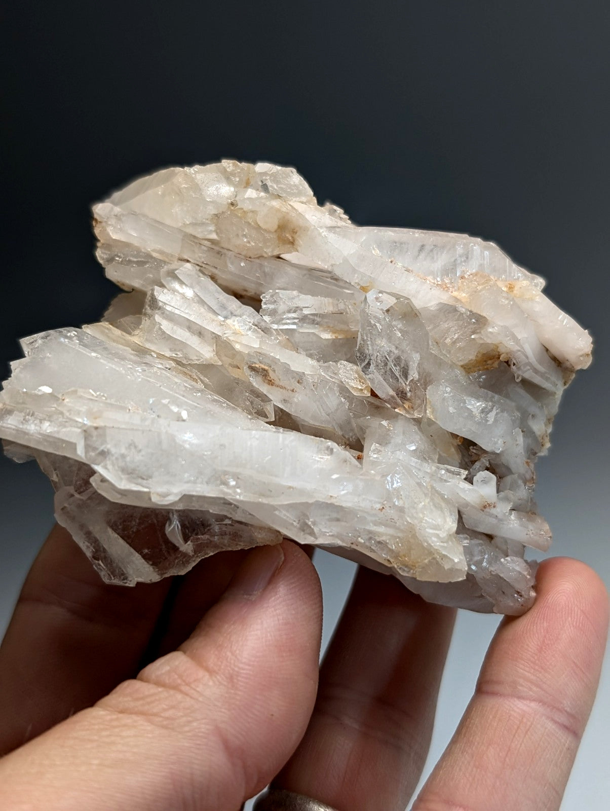 Unique Faden Quartz Crystal Cluster, Montgomery County, Arkansas, USA, A+