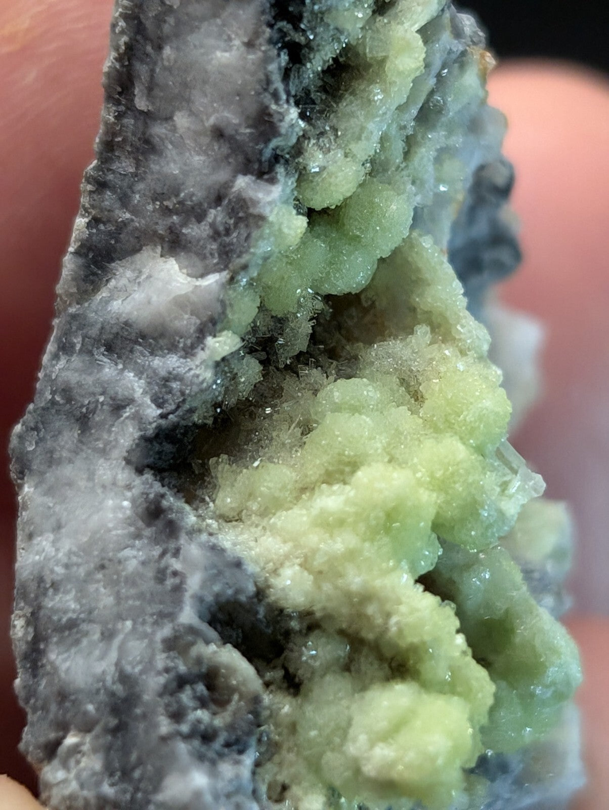 FluorWavellite - Intermixed With SiO2- Mauldin Mountain, Arkansas, ooak