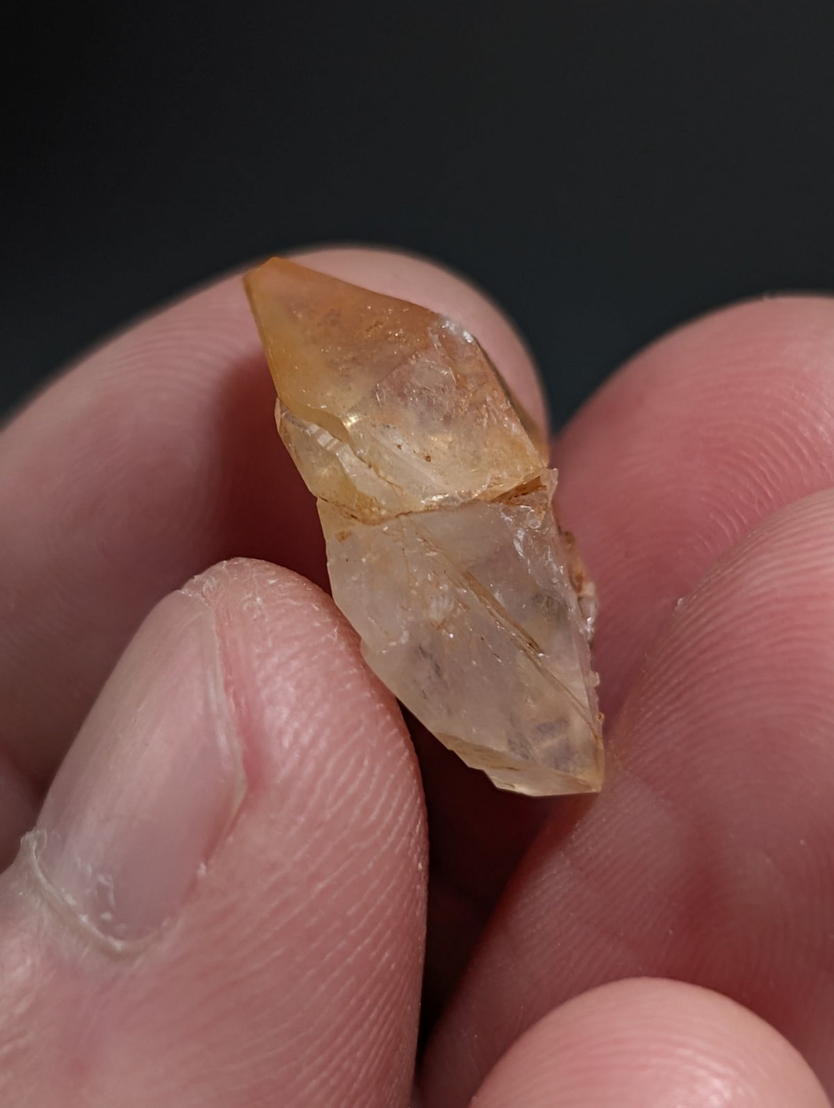 Unique Quartz Crystal Oddity, Double Terminated, Garland County, Arkansas, USA