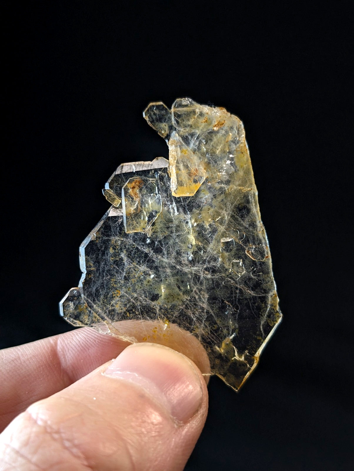 VERY Unique Faden Sheet Quartz Crystal, Garland County, Arkansas, USA, A+