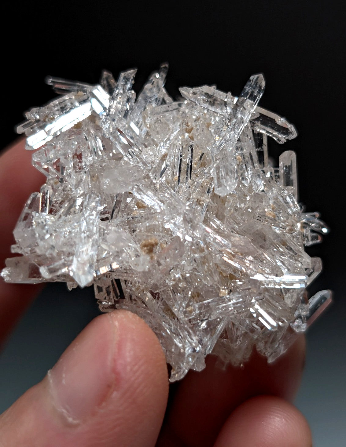 A++ Solution Quartz Burr w/ UV Reactive Cookeite, Jeffrey Quarry, Arkansas, RARE