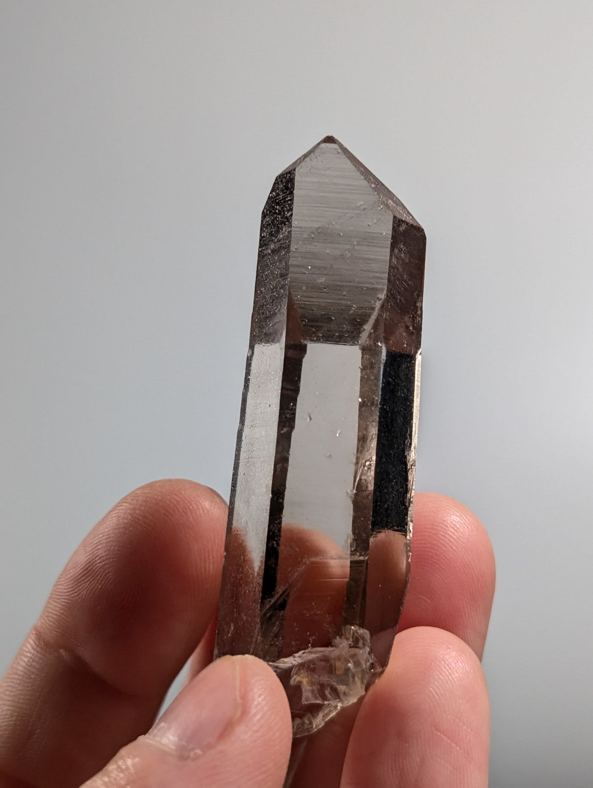 Natural Smoky Quartz Crystal w/ Very unique inclusions, Garland County, Arkansas