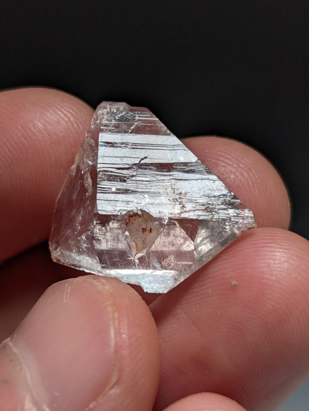 Unique Quartz Crystal Oddity, Double Terminated, Garland County, Arkansas, USA