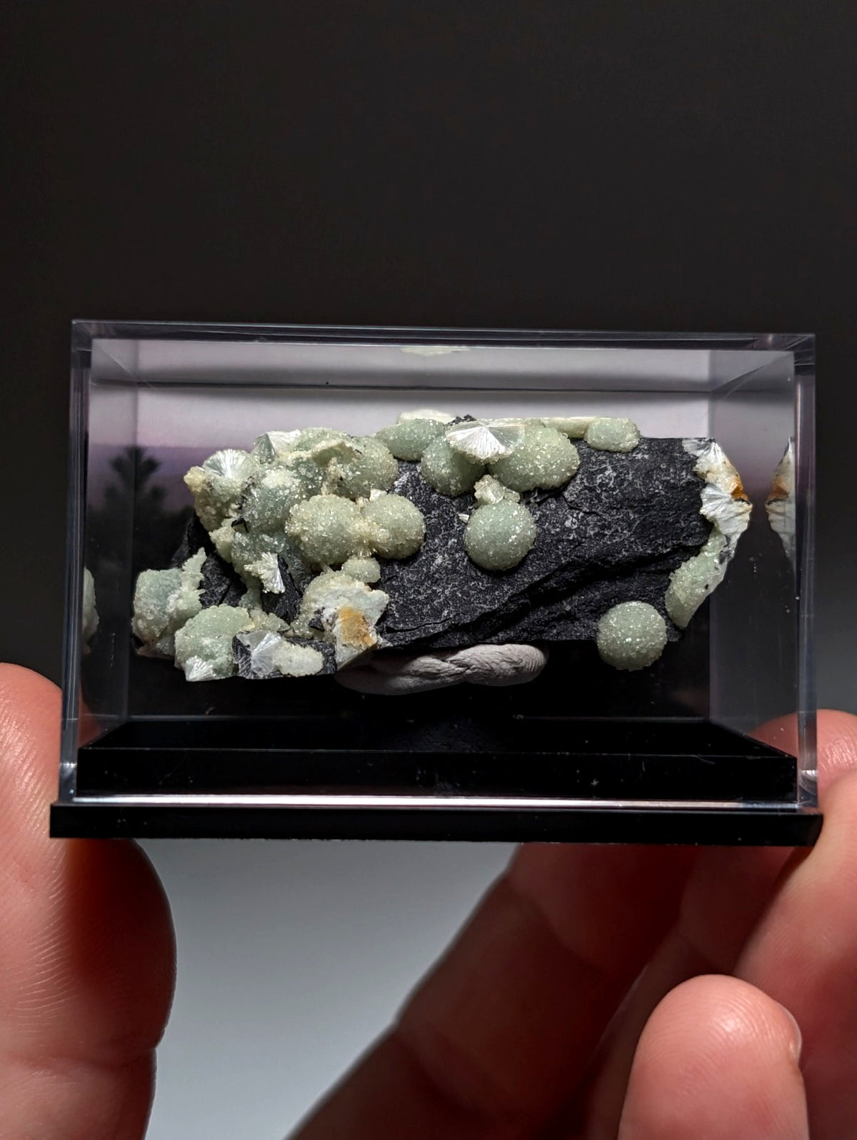 UV Reactive Wavellite - Fantastic Old Stock - Mauldin Mountain, Arkansas, Rare