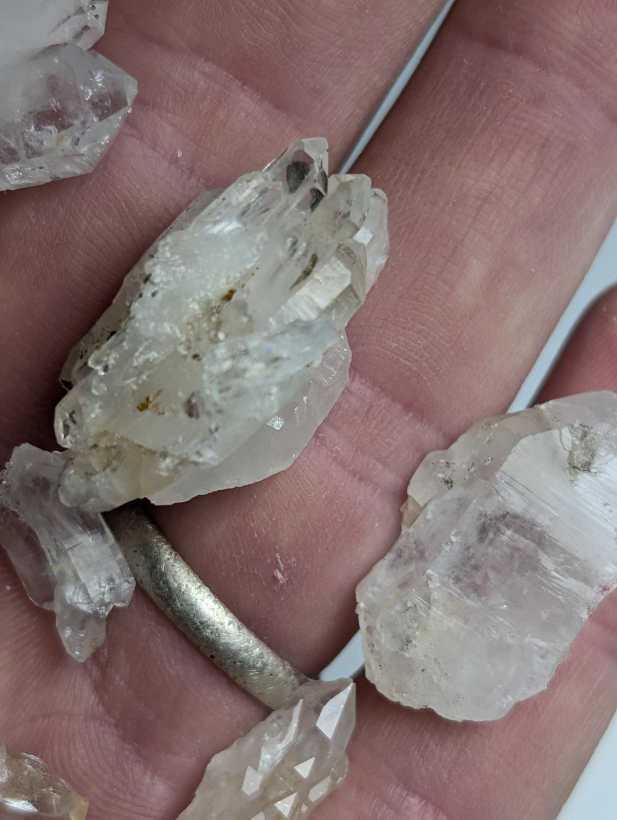 Small Solution Quartz + Cookeite, OOAK Set of x21, Saline County, Arkansas