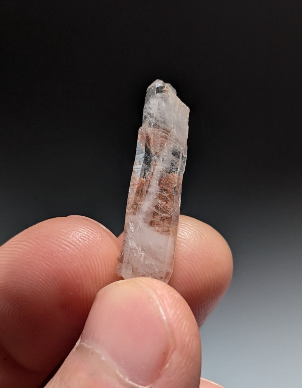 Set of 5 Faden Quartz Crystals, Montgomery County, Arkansas, USA, OOAK/Unique