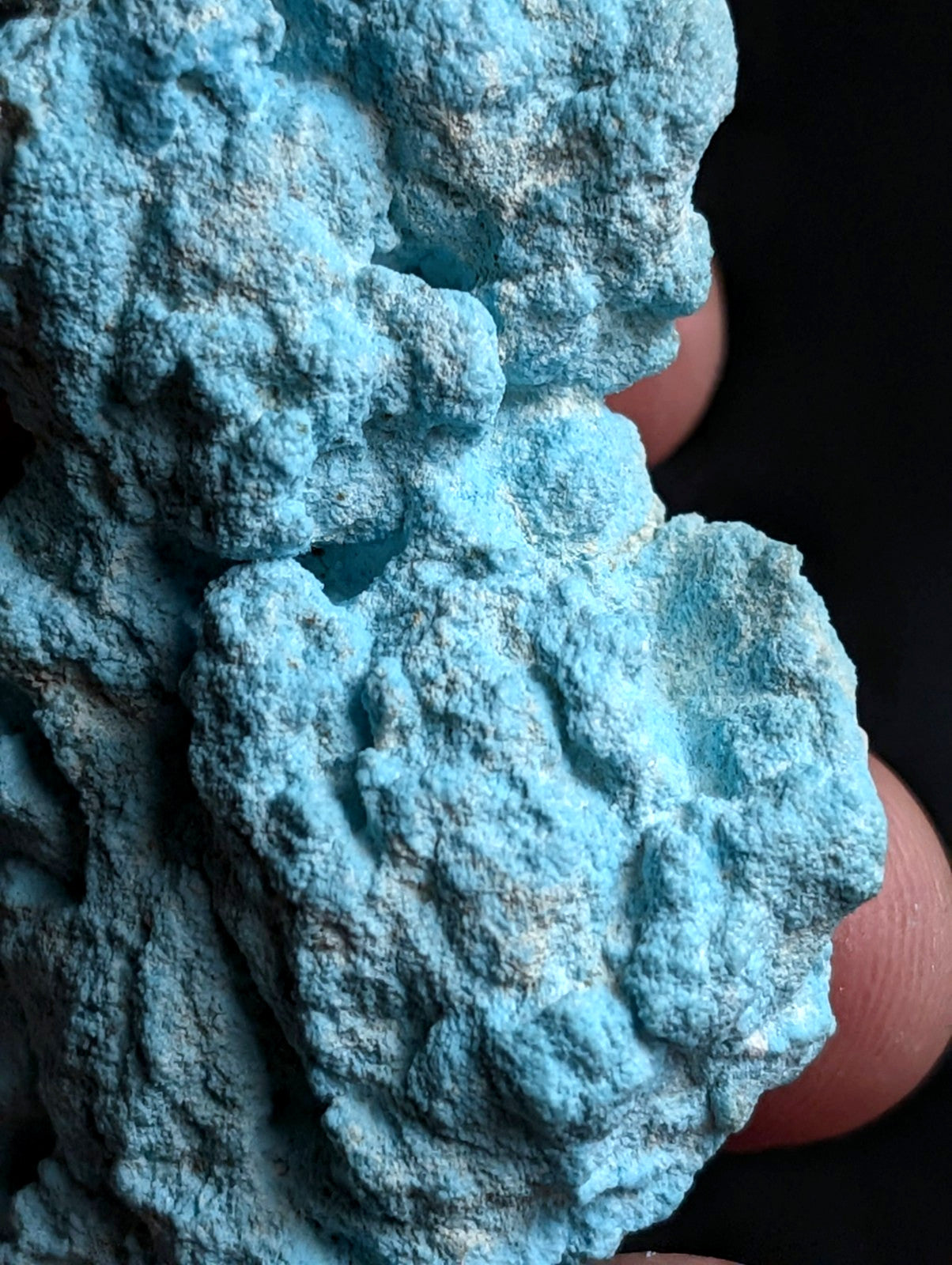 Turquoise - Rare Old Stock - Porter Mountain , Polk County, Arkansas, ex Delinde