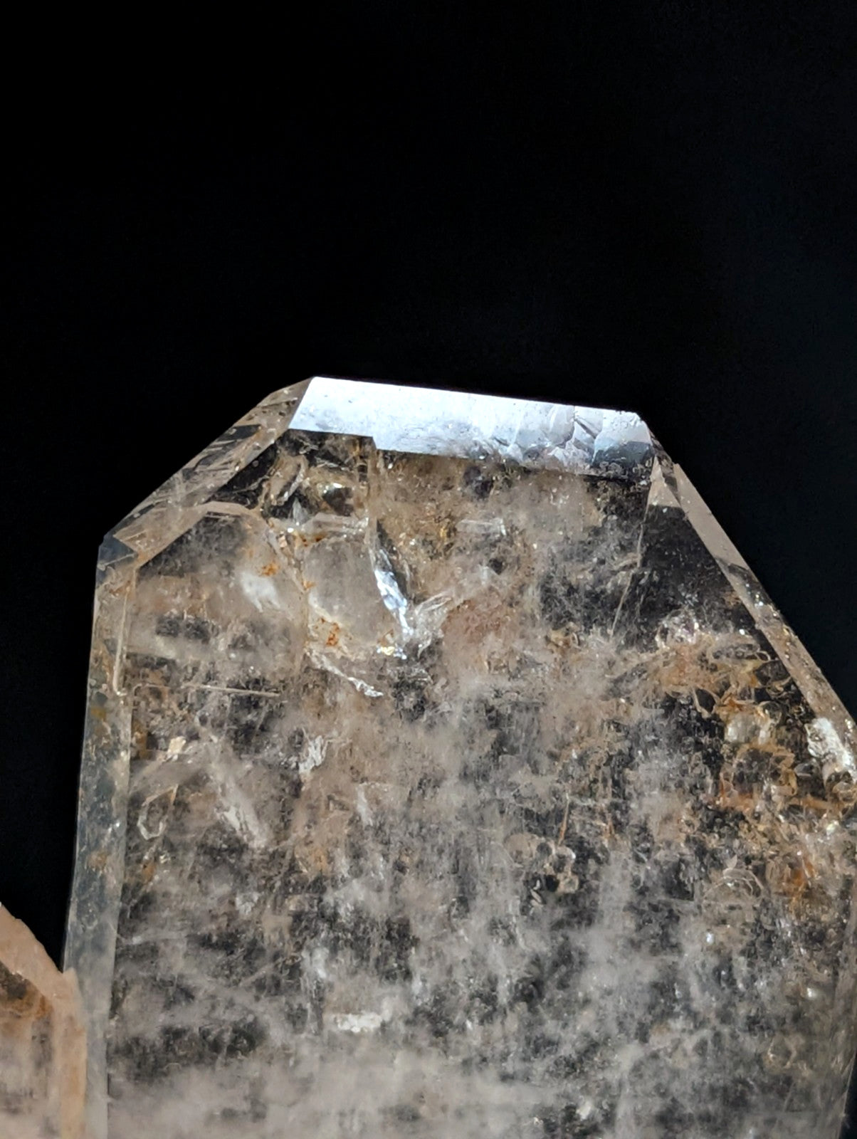 VERY Unique Tabby Faden Quartz Crystal, Garland County, Arkansas, USA, A+