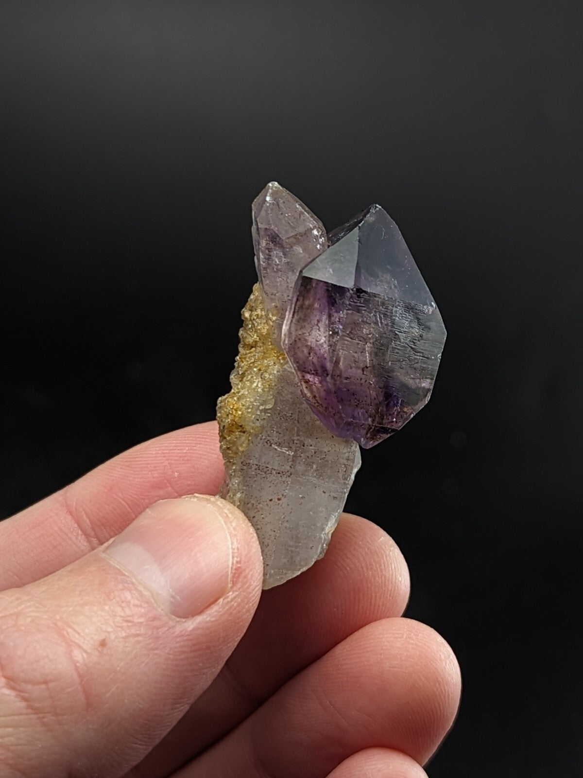 A Very Unique Shangaan Amethyst Scepter Crystal from Chibuku Zimbabwe