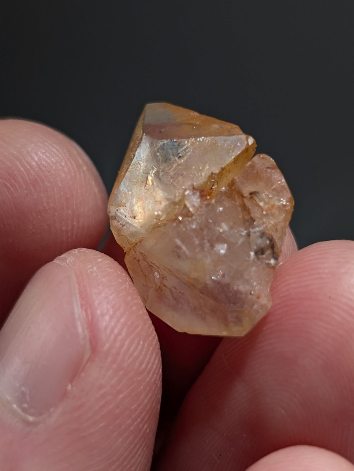 Unique Quartz Crystal Oddity, Double Terminated, Garland County, Arkansas, USA