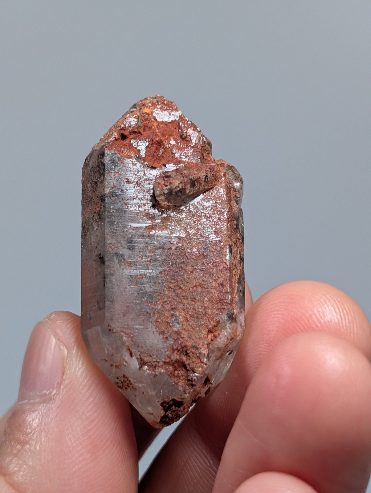 Phantom Quartz, Unique Old Stock, Montgomery County, Arkansas, Double Terminated