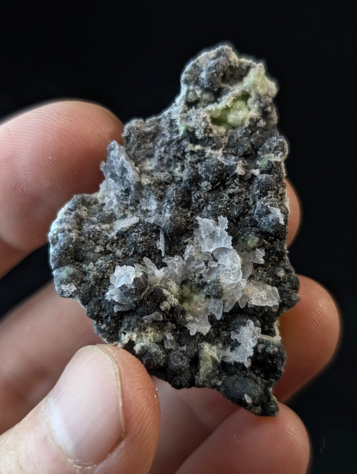 FluorWavellite - Intermixed With SiO2- Mauldin Mountain, Arkansas, ooak
