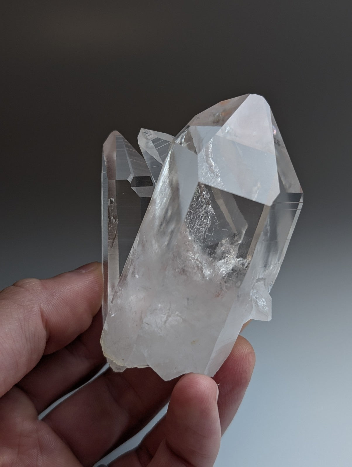 A+ Quartz Crystal Cluster, Ocus Stanley Mine, Montgomery County, Arkansas, USA
