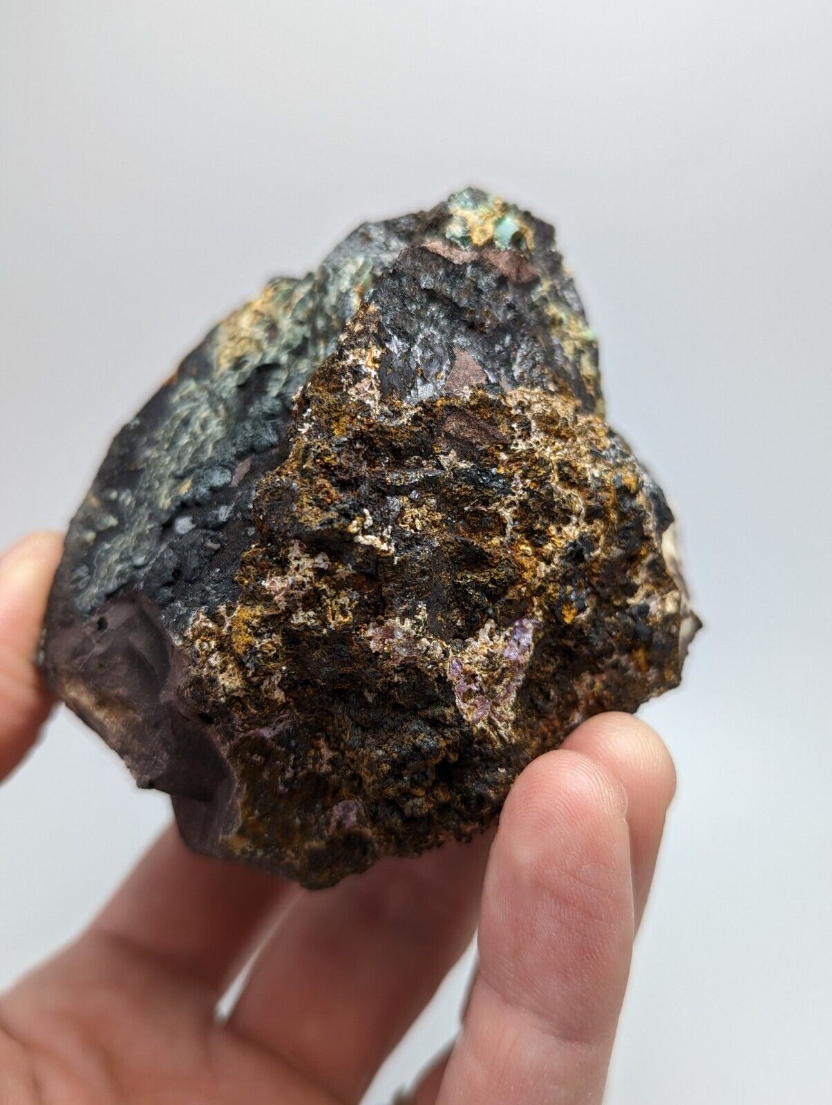 Super Rare Kidwellite, Strengite, Cacoxenite Combo -York Mine, Polk Co, Arkansas