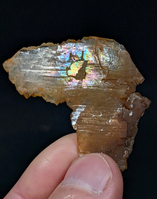 Rare Faden Sheet Quartz Crystal w/ Rainbows, Garland County, Arkansas, USA, A+