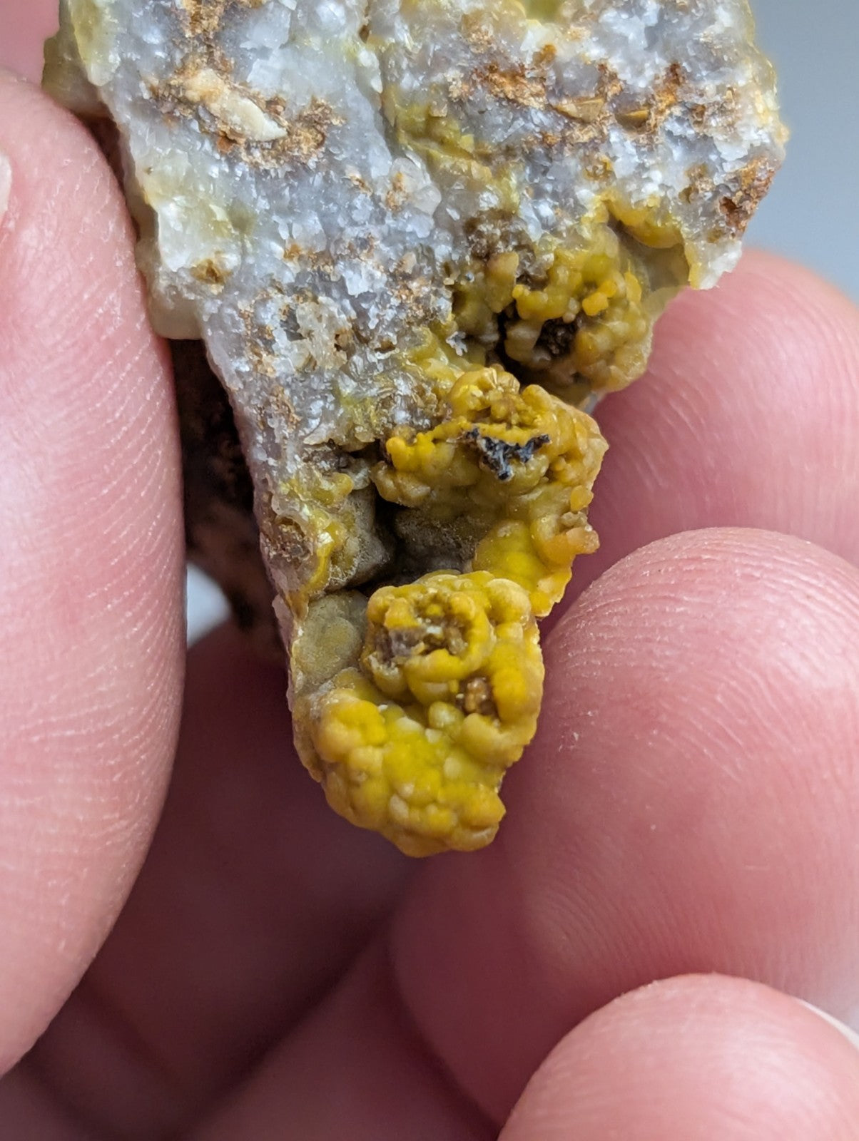 Turkey Fat Smithsonite, Rush Mining District, Marion Co, Arkansas, UV Reactive!!