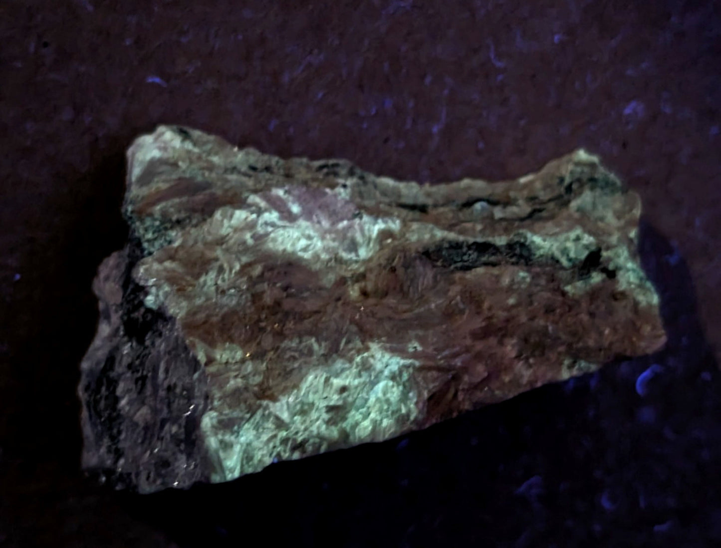 Very Rare Miserite + Wollastonite, Wilson Springs, Garland County, Arkansas, USA