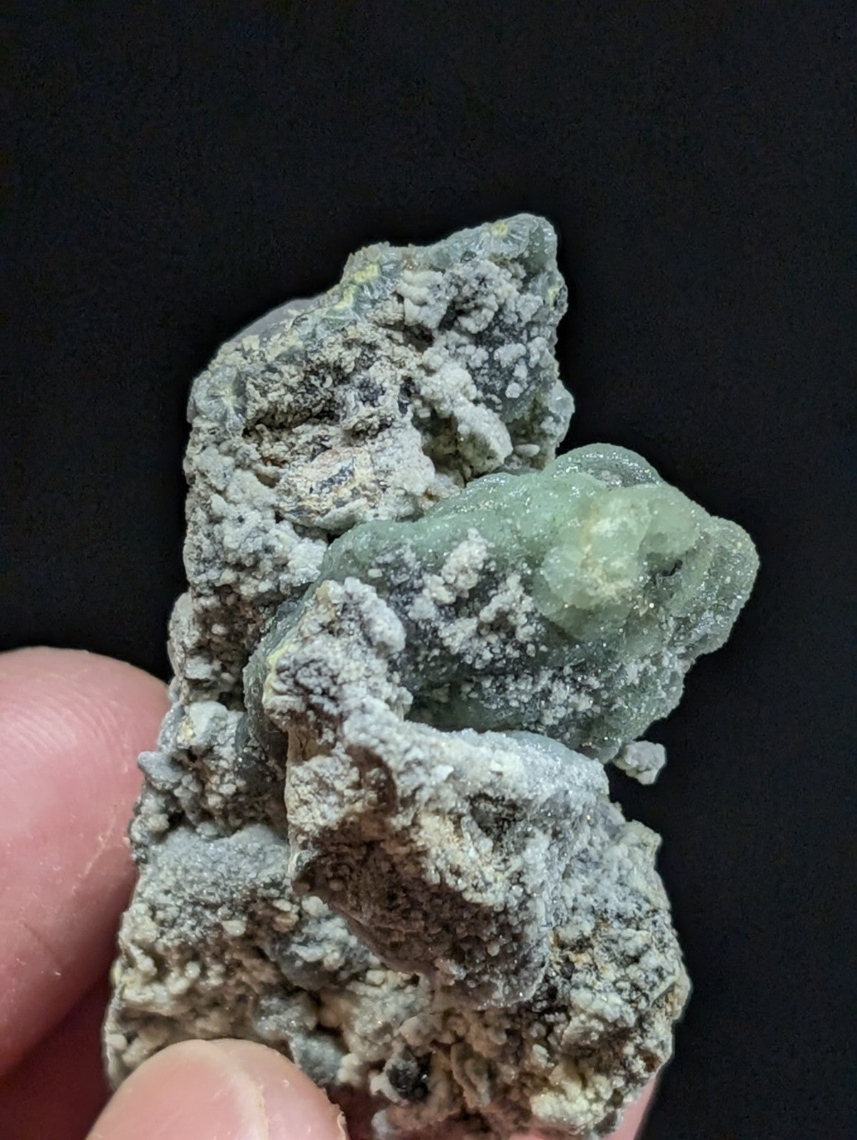 Wavellite on Quartz + Chert -Fantastic Old Stock - Mauldin Mountain, Arkansas