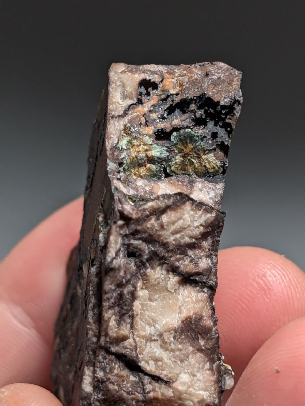 Rare Kidwellite specimen - Coon Creek Mine, Polk County, Arkansas, USA