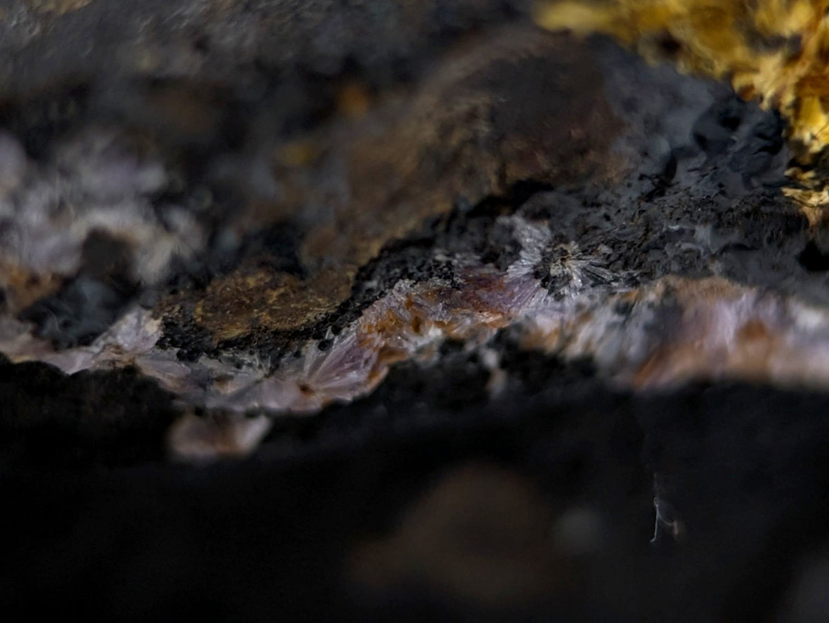 Super Rare Opal-AN, Strengite, Cacoxenite, Coon Creek Mine, Polk Co. Arkansas