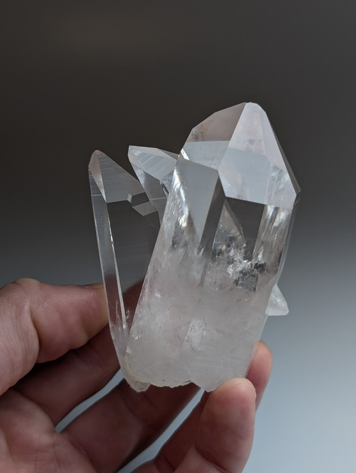A+ Quartz Crystal Cluster, Ocus Stanley Mine, Montgomery County, Arkansas, USA